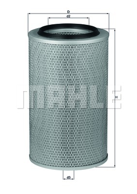 Filtr powietrza KNECHT LX 227