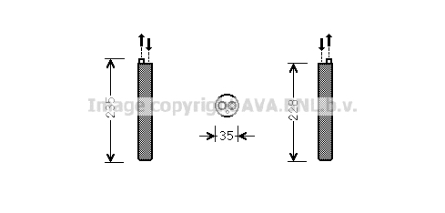 Osuszacz klimatyzacji AVA QUALITY COOLING VND297