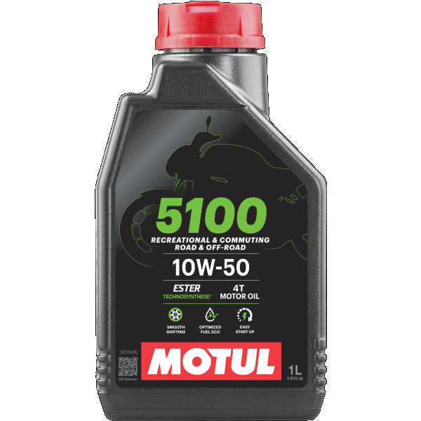 Olej silnikowy MOTUL 10W50 5100 4T 1L