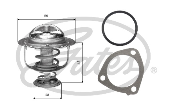 Termostat GATES TH31276G1