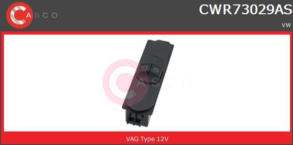 Przełącznik podnośnika szyby CASCO CWR73029AS