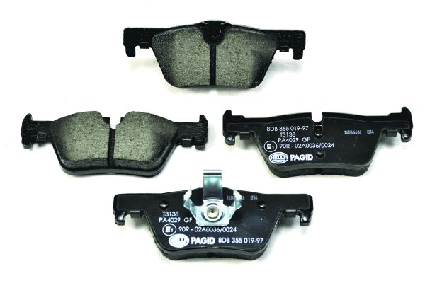 Klocki hamulcowe HELLA 8DB 355 019-971