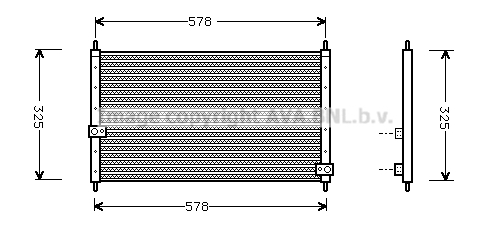 Skraplacz klimatyzacji AVA QUALITY COOLING HD5062