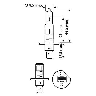 Żarówka PHILIPS 12258VPB1