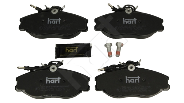 Klocki hamulcowe HART 248 861