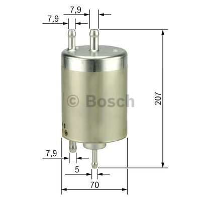 Filtr paliwa BOSCH F 026 403 000