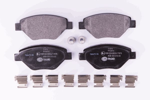Klocki hamulcowe HELLA 8DB 355 010-551