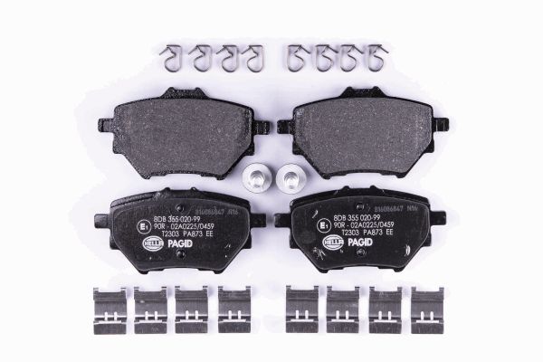 Klocki hamulcowe HELLA 8DB 355 020-991