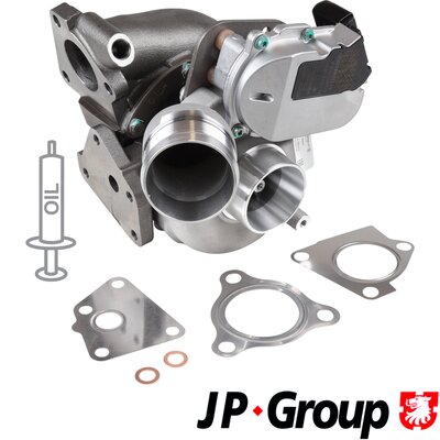 Turbosprężarka JP GROUP 1117409000