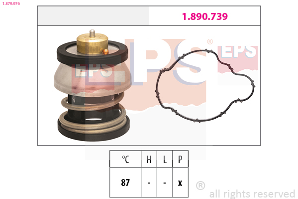 Termostat, środek chłodzący EPS 1.879.976