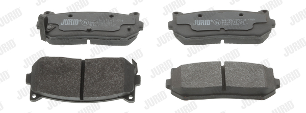 Klocki hamulcowe JURID 572556J
