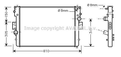 Chłodnica AVA QUALITY COOLING IVA2057