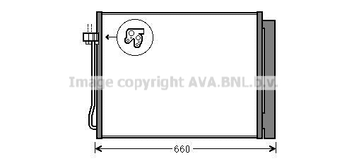 Skraplacz klimatyzacji AVA QUALITY COOLING BWA5377D