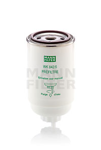 Filtr paliwa MANN-FILTER WK 842/6