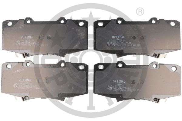 Klocki hamulcowe OPTIMAL BP-12602