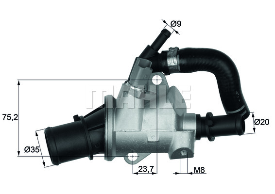 Termostat MAHLE TI 146 88