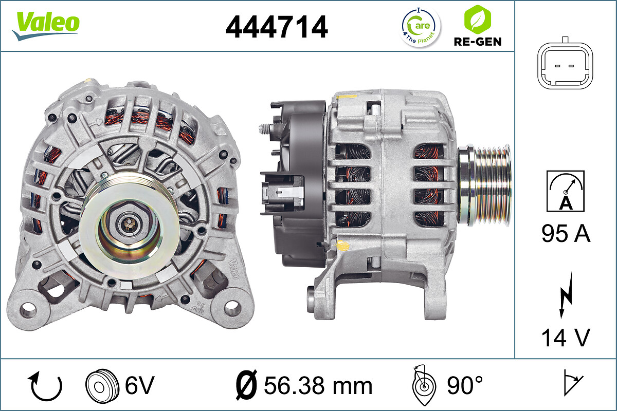 Alternator VALEO 444714