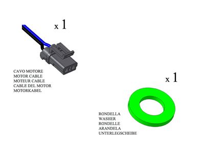 Podnośnik szyby ELECTRIC LIFE ZR ZA25 R