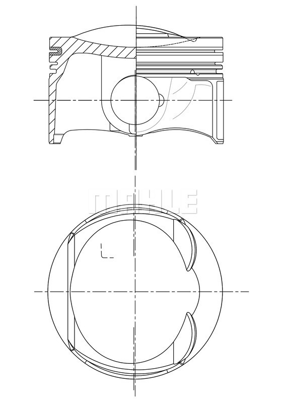 Tłok MAHLE 028 PI 00132 012