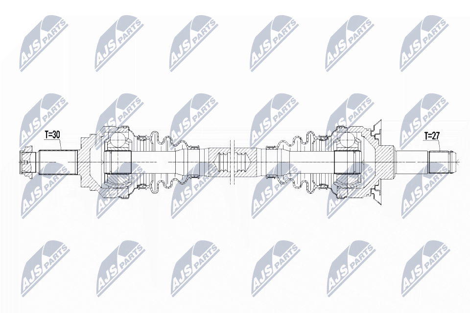 Wał napędowy NTY NPW-BM-101