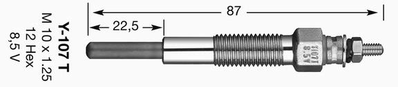 Świeca żarowa NGK 1253