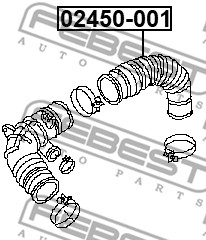 FEBEST 02450-001