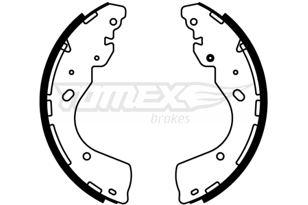 Szczęki hamulcowe TOMEX BRAKES TX 22-66