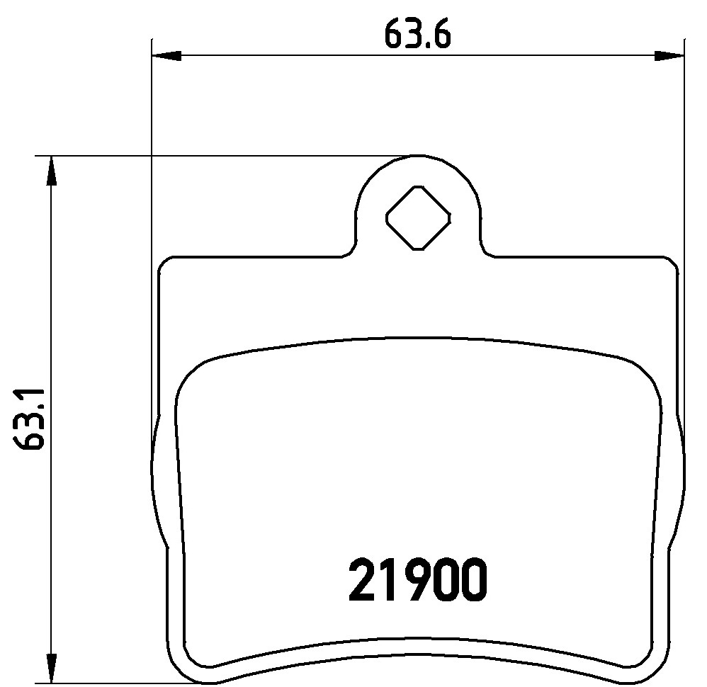 Klocki hamulcowe BREMBO P 50 024