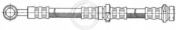 Przewód hamulcowy elastyczny A.B.S. SL 5241