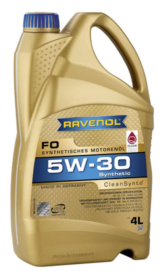 Olej silnikowy RAVENOL 5W30 FO CleanSynto 4L