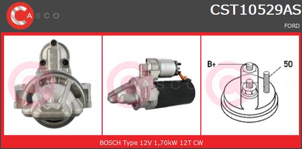 Rozrusznik CASCO CST10529AS