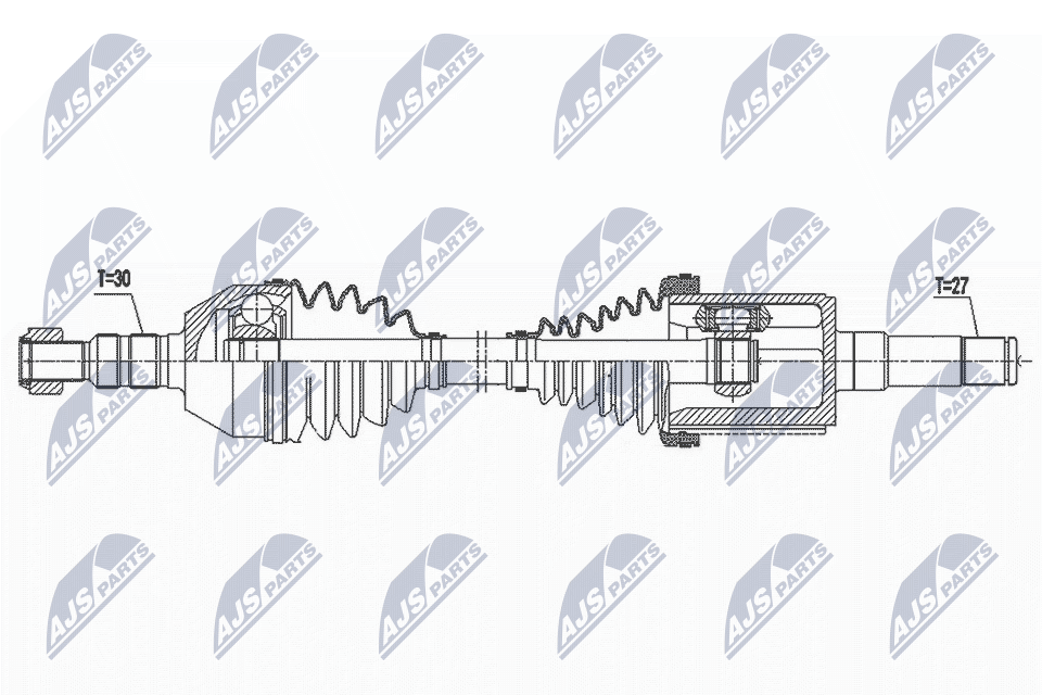 Wał napędowy NTY NPW-DW-049