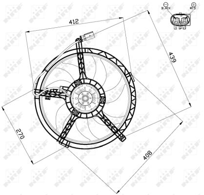 Wentylator NRF 47509