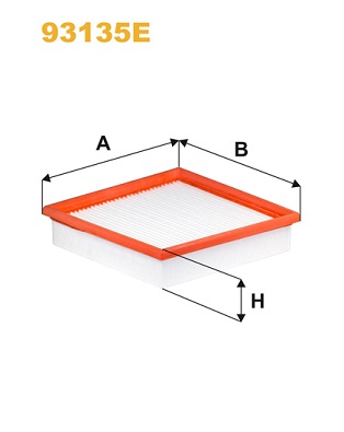 Filtr kabinowy WIX FILTERS 93135E