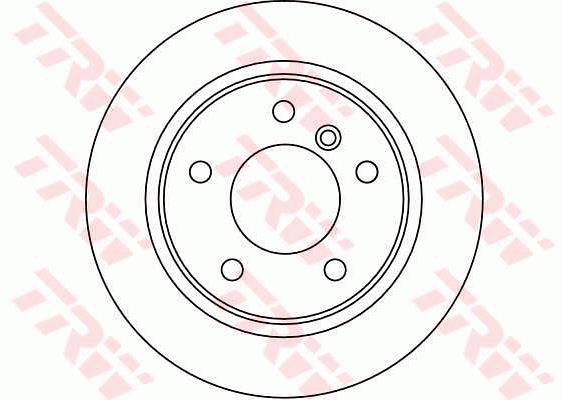 Tarcza hamulcowa TRW DF4213