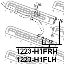 Łącznik stabilizatora FEBEST 1223-H1FRH
