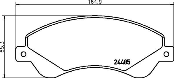 Klocki hamulcowe HELLA PAGID 8DB 355 012-771