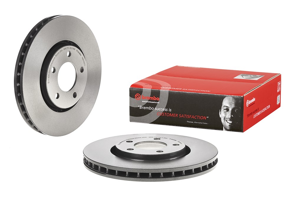 Tarcza hamulcowa BREMBO 09.9743.11