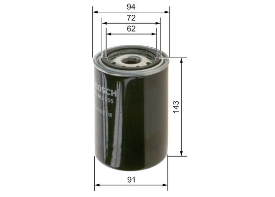 Filtr paliwa BOSCH F 026 402 355