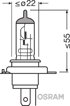 Żarówka OSRAM 64185