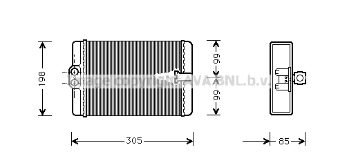 Nagrzewnica AVA QUALITY COOLING MSA6250