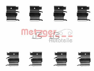 Zestaw akcesoriów montażowych  klocków hamulcowych METZGER 109-1244