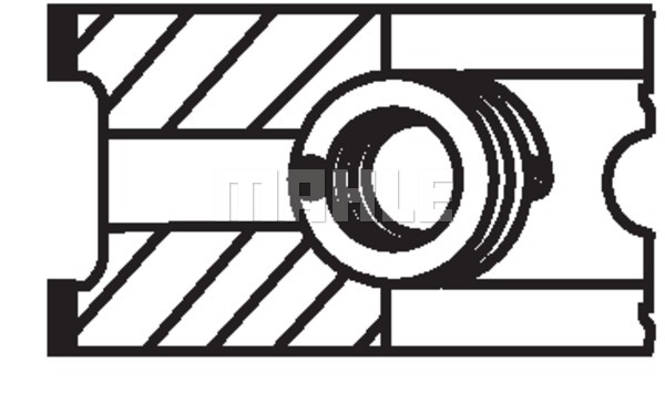 Pierścienie tłokowe MAHLE 021 64 V0