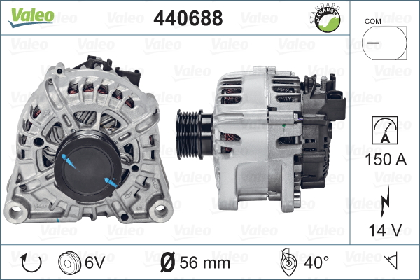 Alternator VALEO 440688