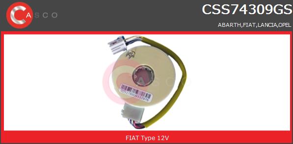Czujnik kąta skrętu kierownicy CASCO CSS74309GS