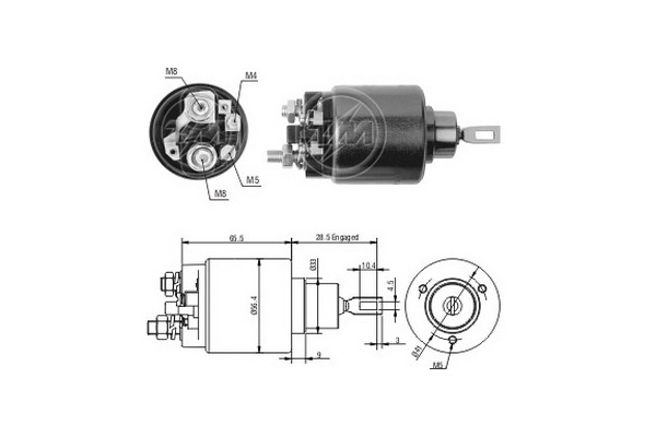 Elektromagnes rozrusznika ERA ZM2571
