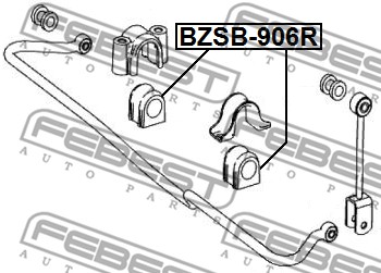 Guma stabilizatora FEBEST BZSB-906R