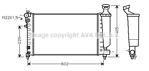 Chłodnica AVA QUALITY COOLING CNA2119