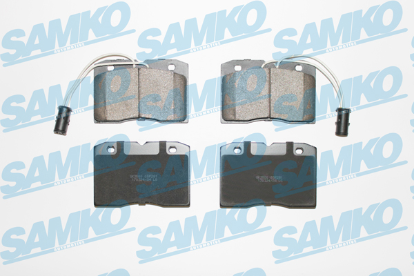 Klocki hamulcowe SAMKO 5SP281