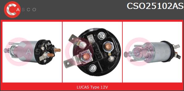 Elektromagnes rozrusznika CASCO CSO25102AS